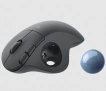 LOGITECH M575 KABLOSUZ ERGONOMİK TRACKBALL MOUSE-SİYAH 910-005872